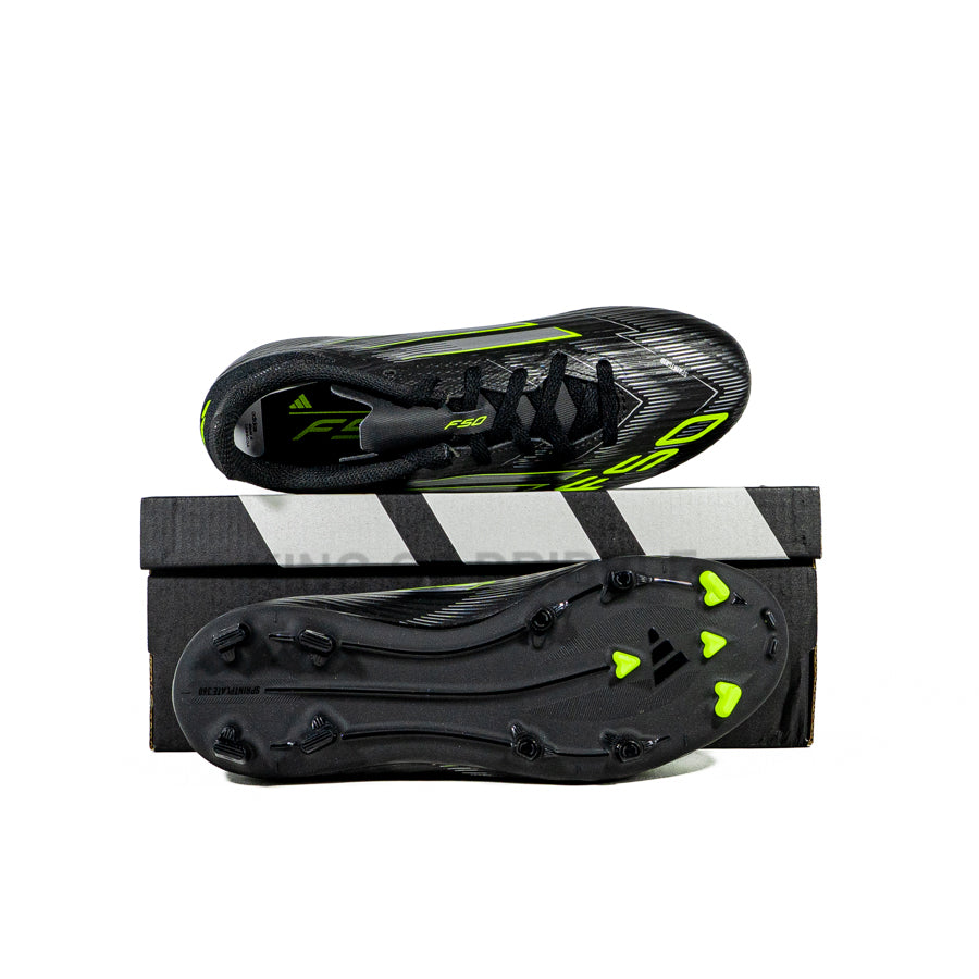 KING OF DRIBBLE Sepatu Bola Anak Adidas F50 League FG/MG JR JH7744 Original