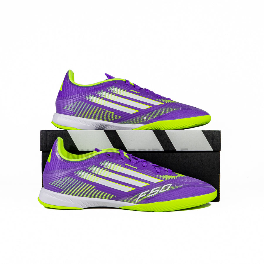 KING OF DRIBBLE Sepatu Futsal Anak Adidas F50 League IN JR JH7750 Original