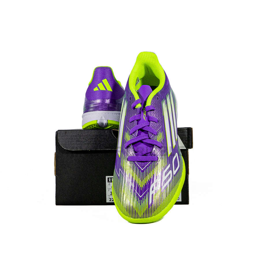 KING OF DRIBBLE Sepatu Futsal Anak Adidas F50 League IN JR JH7750 Original