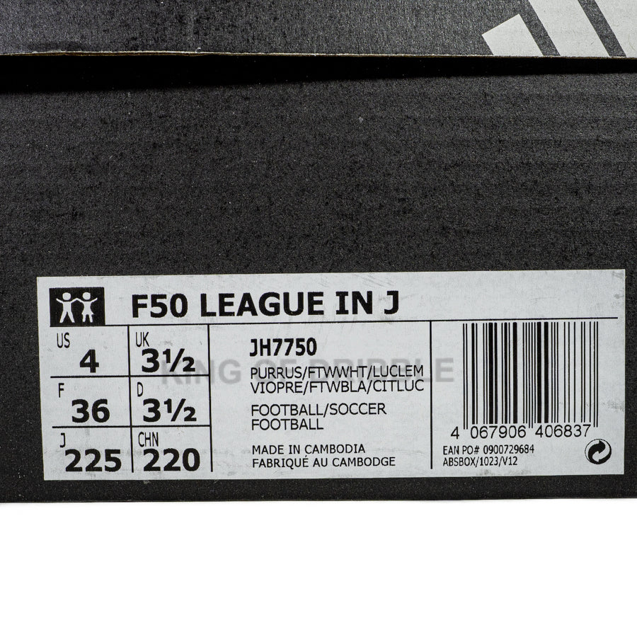 KING OF DRIBBLE Sepatu Futsal Anak Adidas F50 League IN JR JH7750 Original