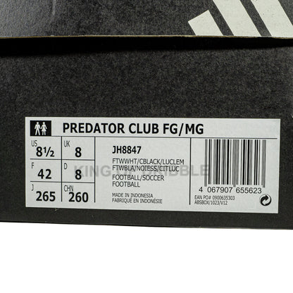 KING OF DRIBBLE Sepatu Bola Adidas Predator Club FG/MG JH8847 Original