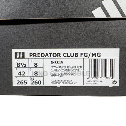KING OF DRIBBLE Sepatu Bola Adidas Predator Club FG/MG JH8849 Original