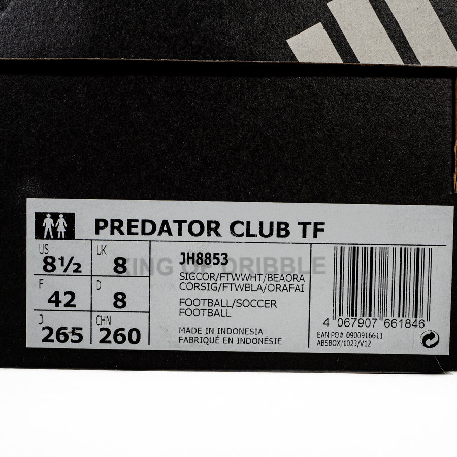 KING OF DRIBBLE Sepatu Mini Soccer Adidas Predator Club TF JH8853 Original