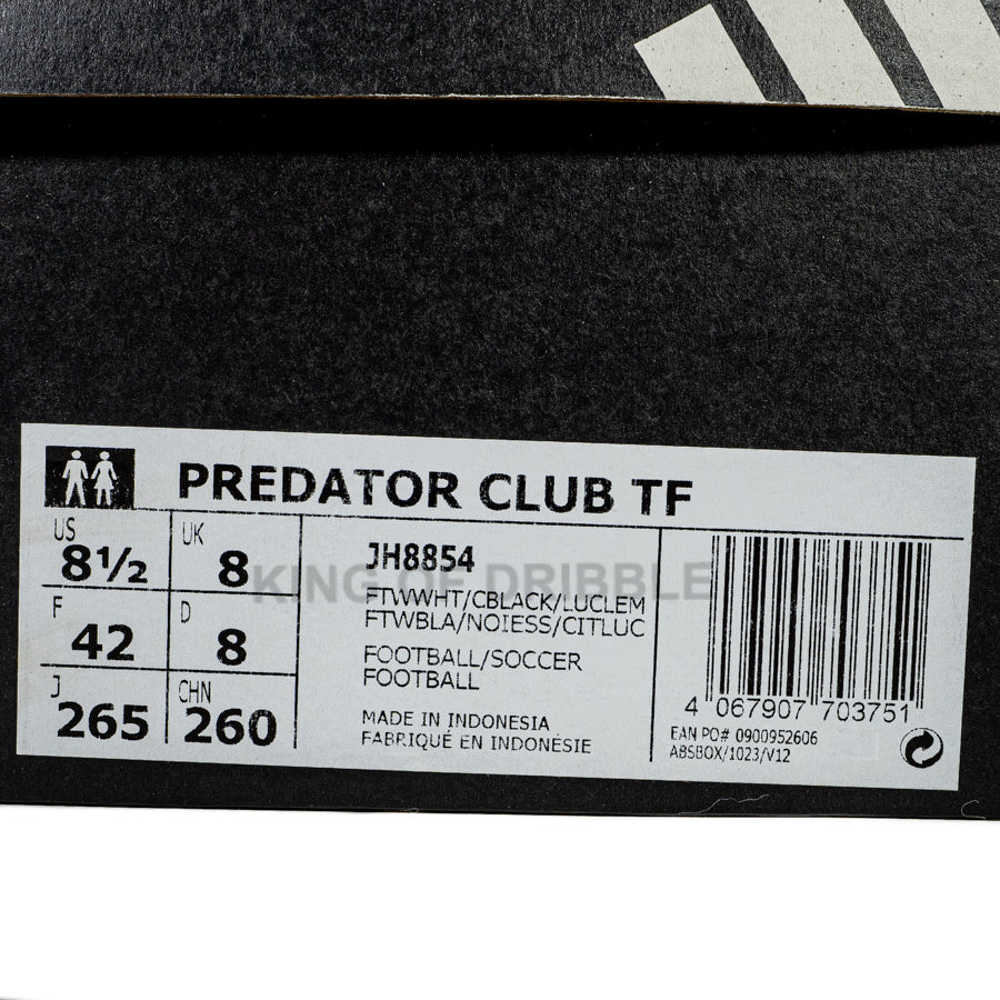 KING OF DRIBBLE Sepatu Mini Soccer Adidas Predator Club TF JH8854 Original