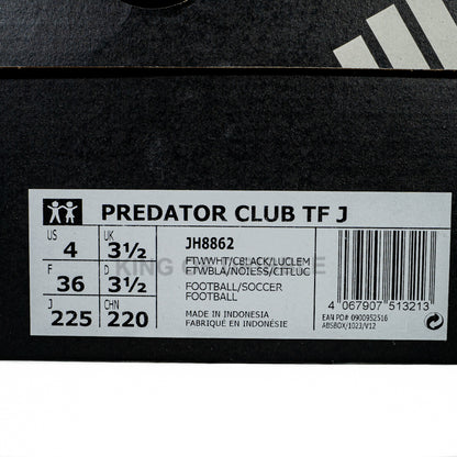 KING OF DRIBBLE Sepatu Mini Soccer Anak Adidas Predator Club TF JR JH8862 Original