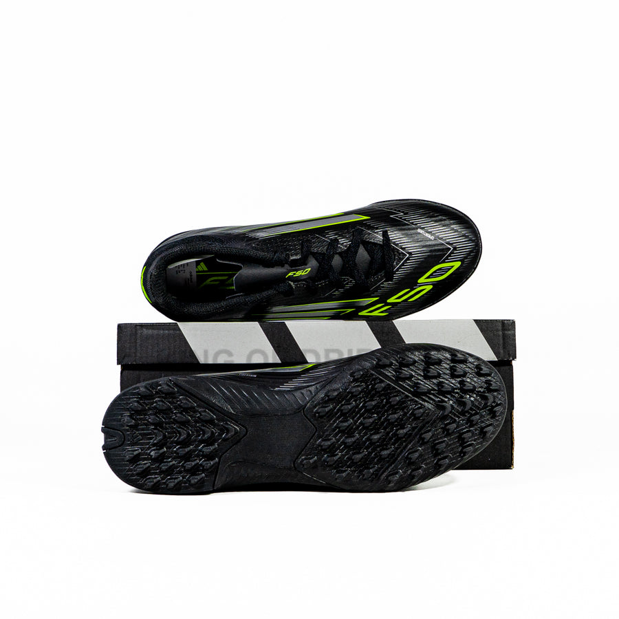 KING OF DRIBBLE Sepatu Mini Soccer Anak Adidas F50 League TF JR JH9999 Original