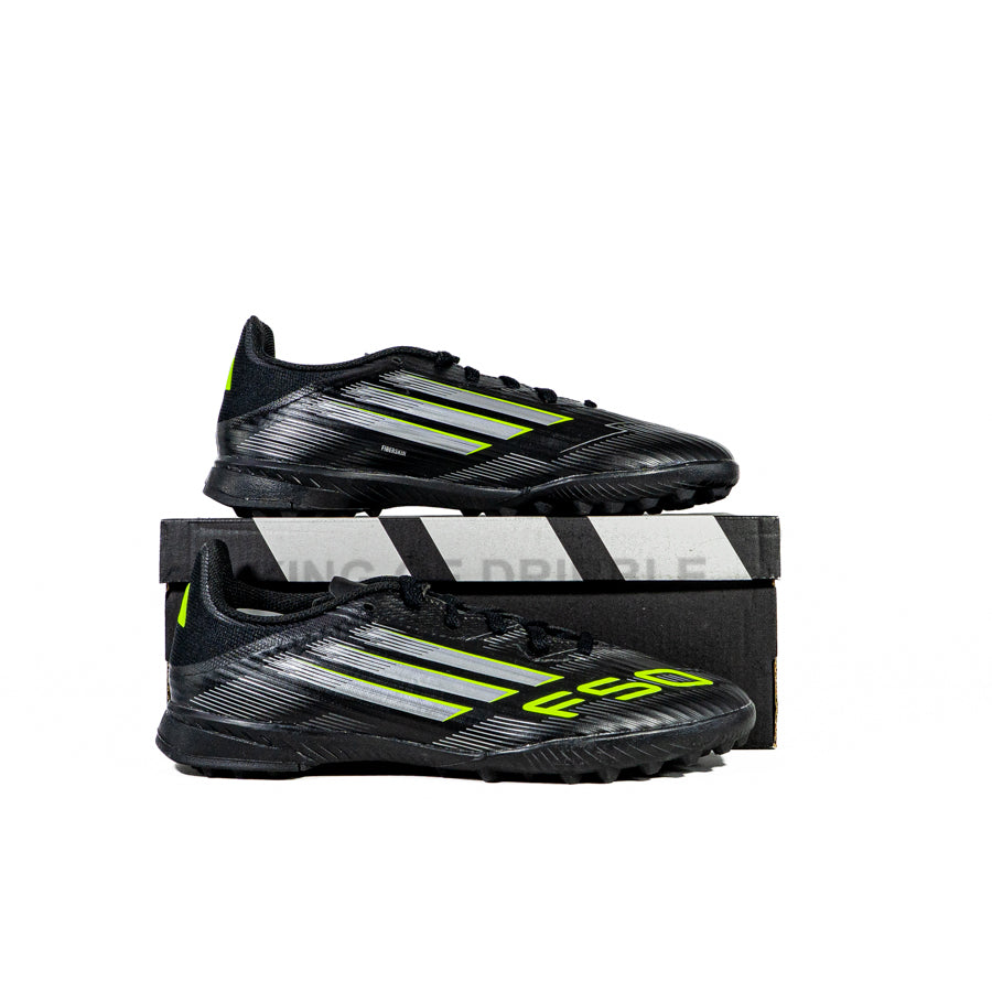 KING OF DRIBBLE Sepatu Mini Soccer Anak Adidas F50 League TF JR JH9999 Original