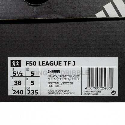 KING OF DRIBBLE Sepatu Mini Soccer Anak Adidas F50 League TF JR JH9999 Original