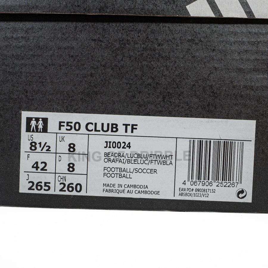 KING OF DRIBBLE Sepatu Mini Soccer Adidas F50 Club TF JI0024 Original