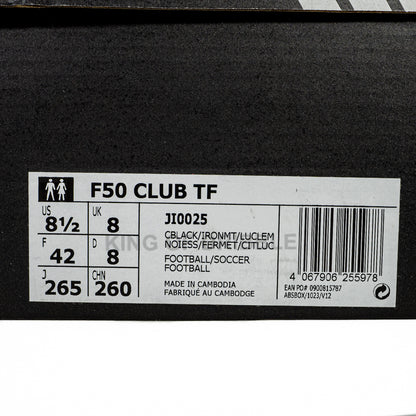 KING OF DRIBBLE Sepatu Mini Soccer Adidas F50 Club TF JI0025 Original