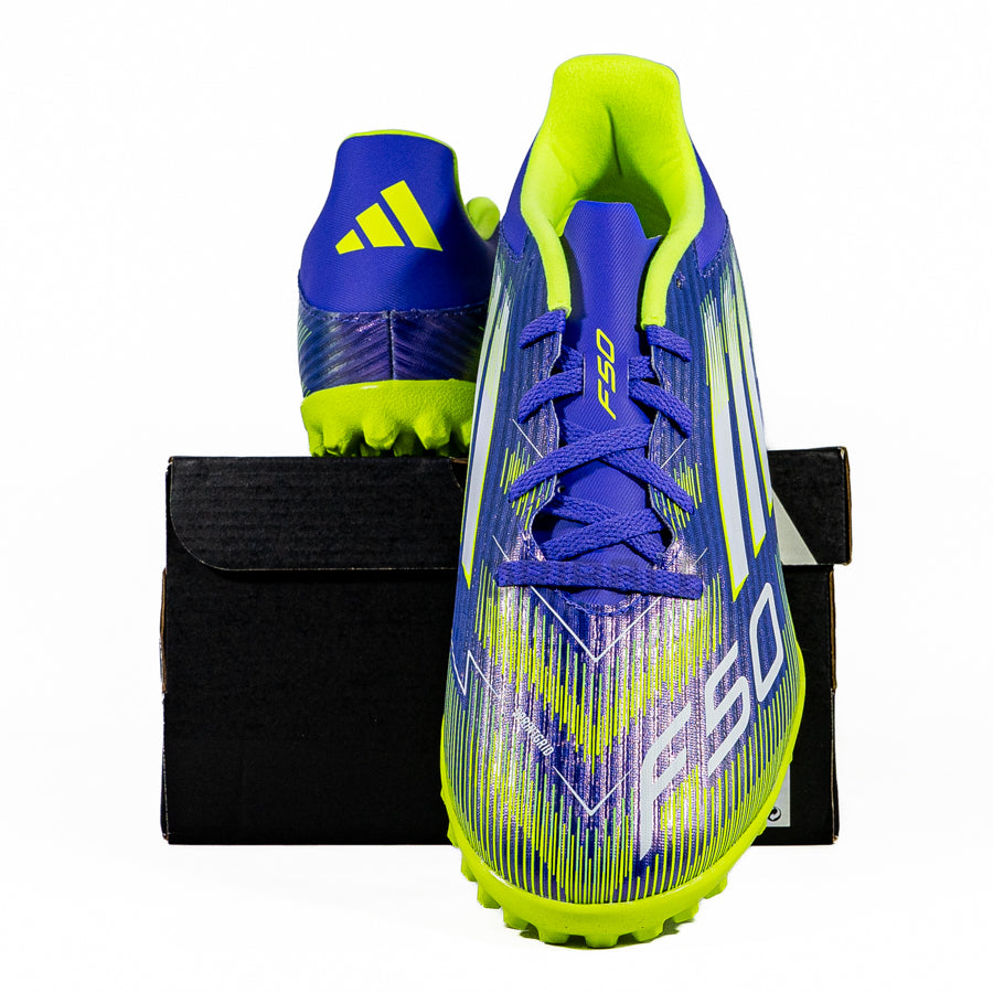 KING OF DRIBBLE Sepatu Mini Soccer Adidas F50 Club TF JI0026 Original
