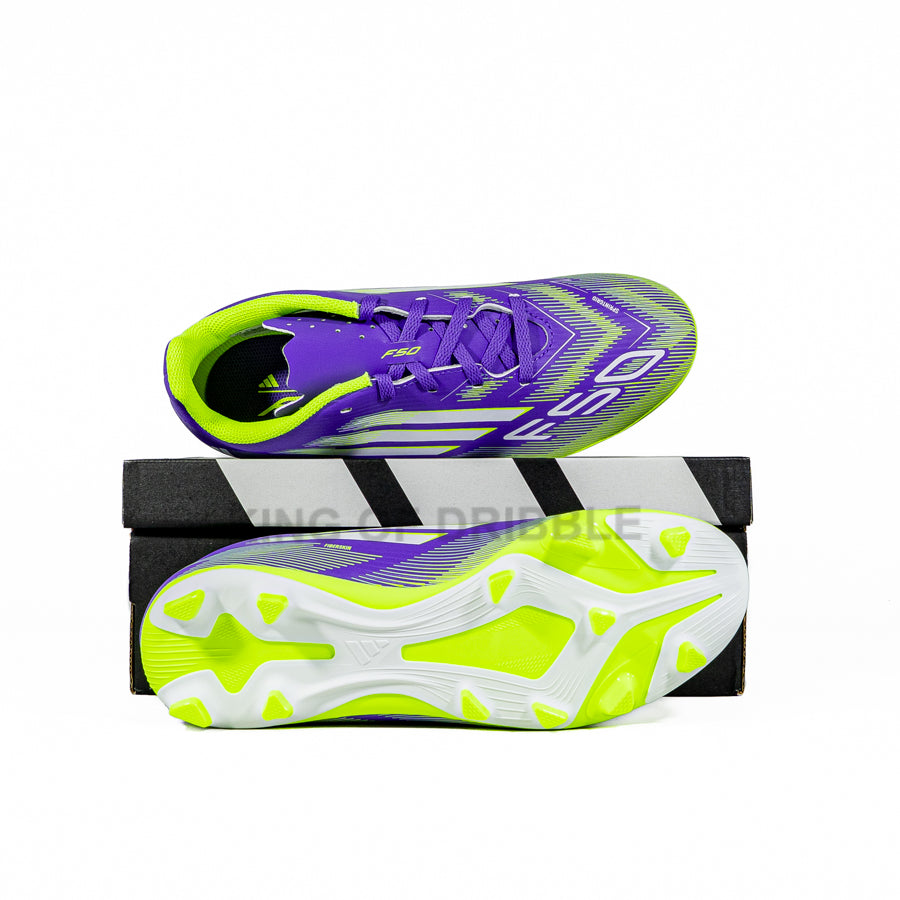 KING OF DRIBBLE Sepatu Bola Anak Adidas F50 Club FG/MG JR JI0030 Original