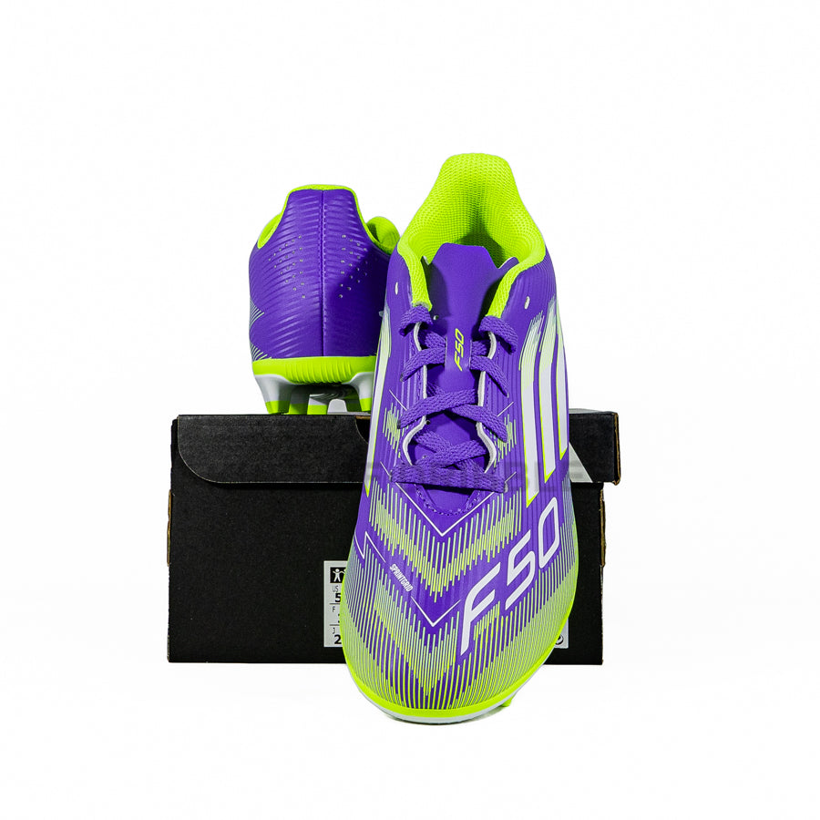 KING OF DRIBBLE Sepatu Bola Anak Adidas F50 Club FG/MG JR JI0030 Original