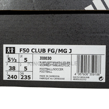 KING OF DRIBBLE Sepatu Bola Anak Adidas F50 Club FG/MG JR JI0030 Original