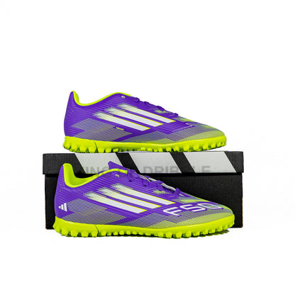 KING OF DRIBBLE Sepatu Mini Soccer Anak Adidas F50 Club TF JR JI0039 Original