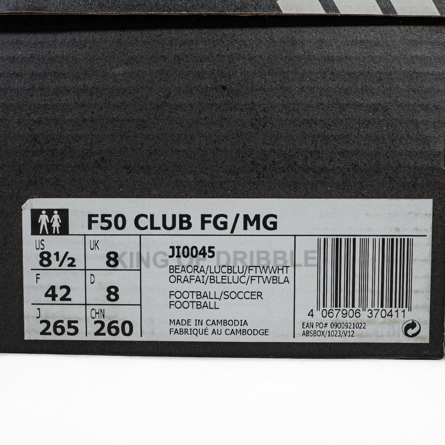 KING OF DRIBBLE Sepatu Bola Adidas F50 Club FG/MG JI0045 Original