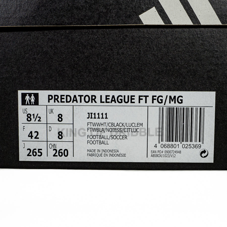KING OF DRIBBLE Sepatu Bola Adidas Predator League FT FG/MG JI1111 Original