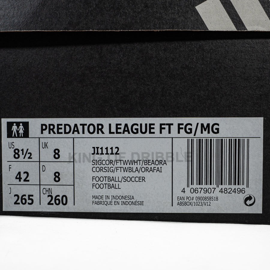 KING OF DRIBBLE Sepatu Bola Adidas Predator League FT FG/MG JI1112 Original