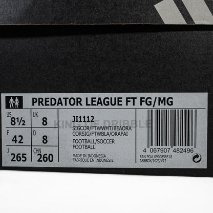 KING OF DRIBBLE Sepatu Bola Adidas Predator League FT FG/MG JI1112 Original