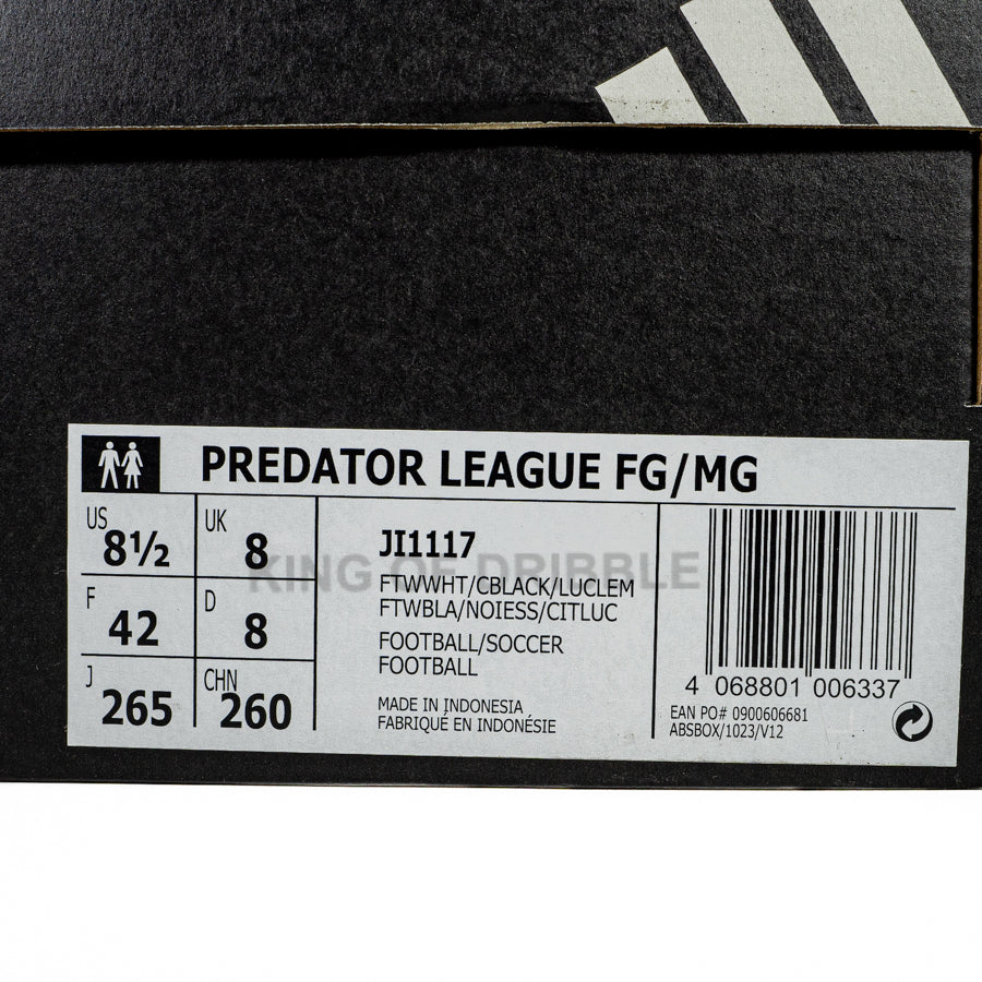 KING OF DRIBBLE Sepatu Bola Adidas Predator League FG/MG JI1117 Original