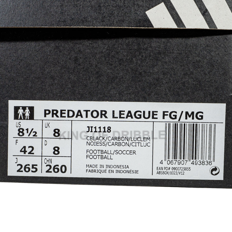 KING OF DRIBBLE Sepatu Bola Adidas Predator League FG/MG JI1118 Original