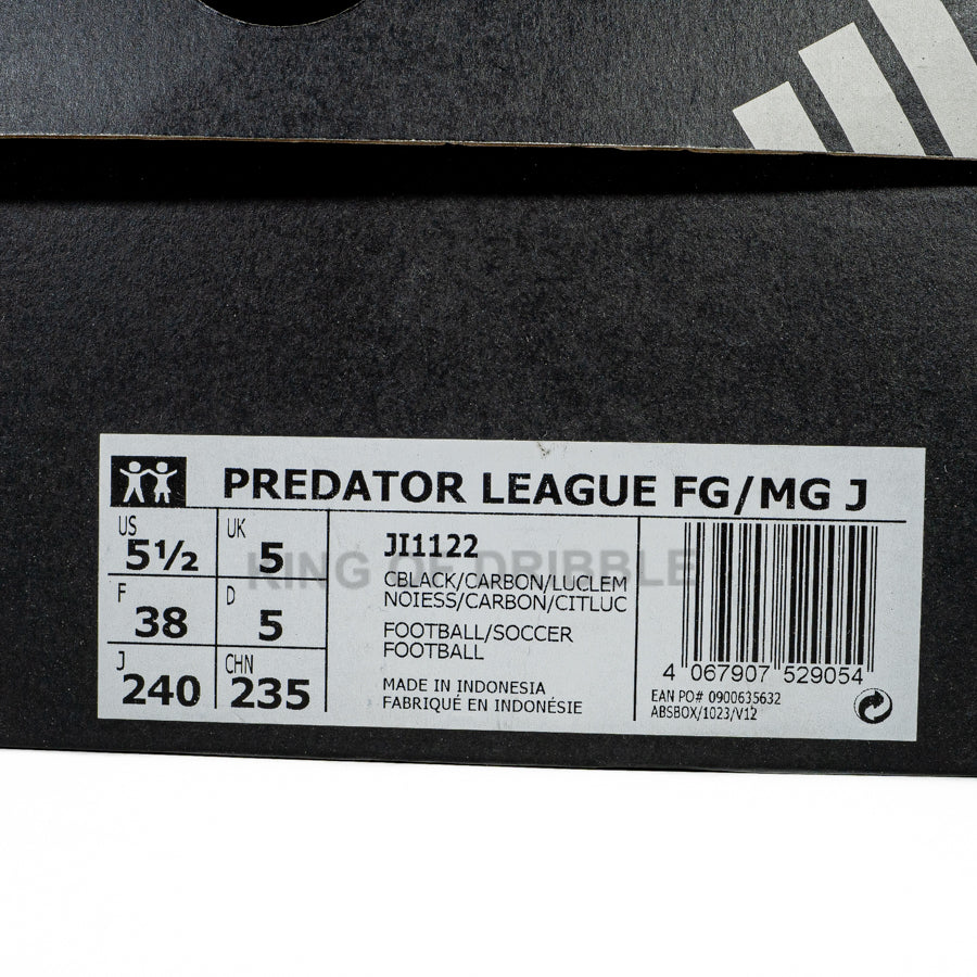 KING OF DRIBBLE Sepatu Bola Anak Adidas Predator League FG/MG JR JI1122 Original