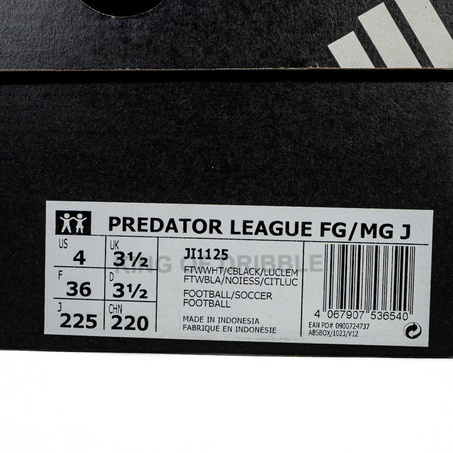 KING OF DRIBBLE Sepatu Bola Anak Adidas Predator League FG/MG JR JI1125 Original