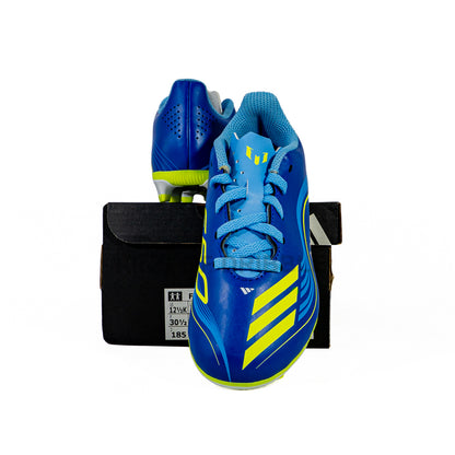 KING OF DRIBBLE Sepatu Bola Anak Adidas F50 Messi Club FG/MG JR JP7458 Original
