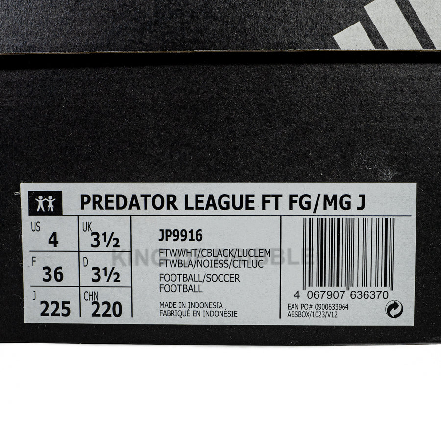 KING OF DRIBBLE Sepatu Bola Anak Adidas Predator League FT FG/MG JR JP9916 Original