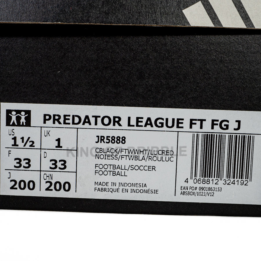 KING OF DRIBBLE Sepatu Bola Anak Adidas Predator League FT FG JR JR5888 Original