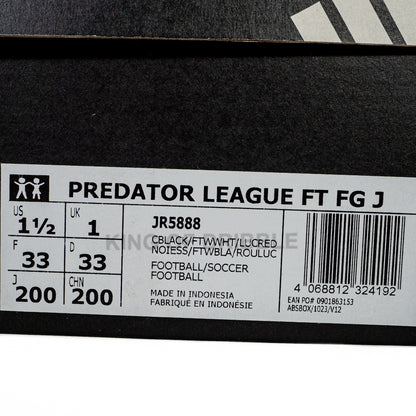 KING OF DRIBBLE Sepatu Bola Anak Adidas Predator League FT FG JR JR5888 Original