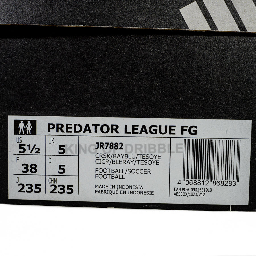 KING OF DRIBBLE Sepatu Bola Adidas Predator League FG JR7882 Original