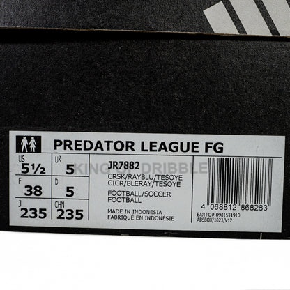 KING OF DRIBBLE Sepatu Bola Adidas Predator League FG JR7882 Original