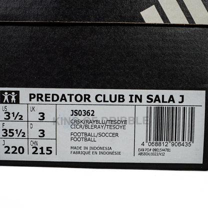 KING OF DRIBBLE Sepatu Futsal Anak Adidas Predator Club IN Sala JR JS0362 Original