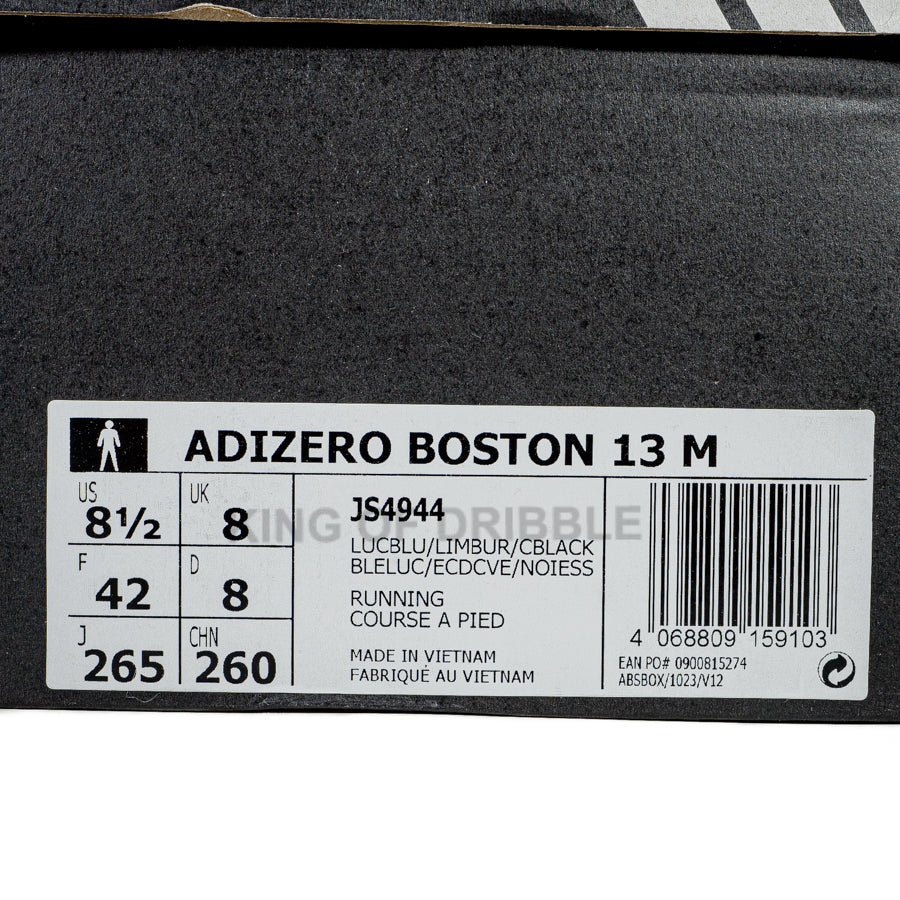 KING OF DRIBBLE Sepatu Running/Lari Adidas Adizero Boston 13 M JS4944 Original
