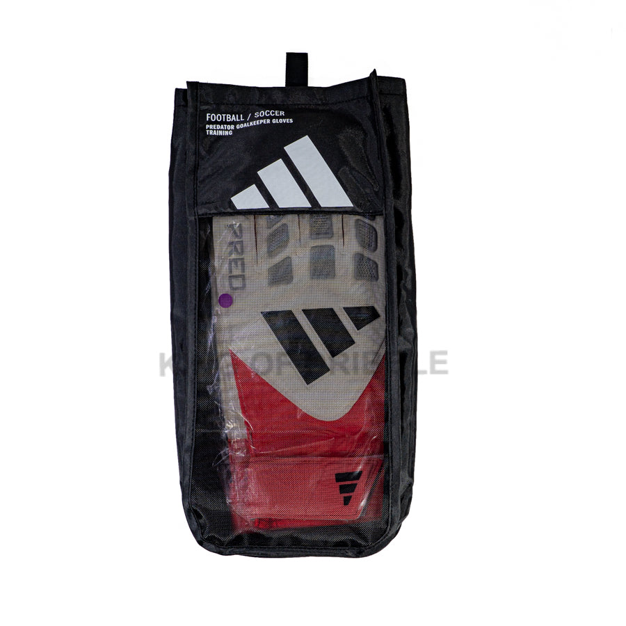 KING OF DRIBBLE Sarung Tangan Kiper Adidas Predator Glove Training JY6311 Original