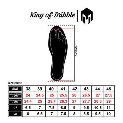 KING OF DRIBBLE Sepatu Mini Soccer Mills Xyclops Helios Prime TF 9001403 Original