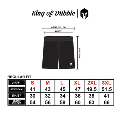 KING OF DRIBBLE Celana Training Mills Liquid Short Pant 7.0 03100304-10 Original