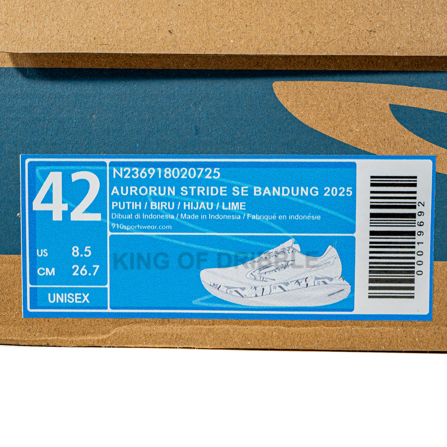 KING OF DRIBBLE Sepatu Running/Lari 910 Nineten Aurorun Stride SE Bandung N236918020725 Original