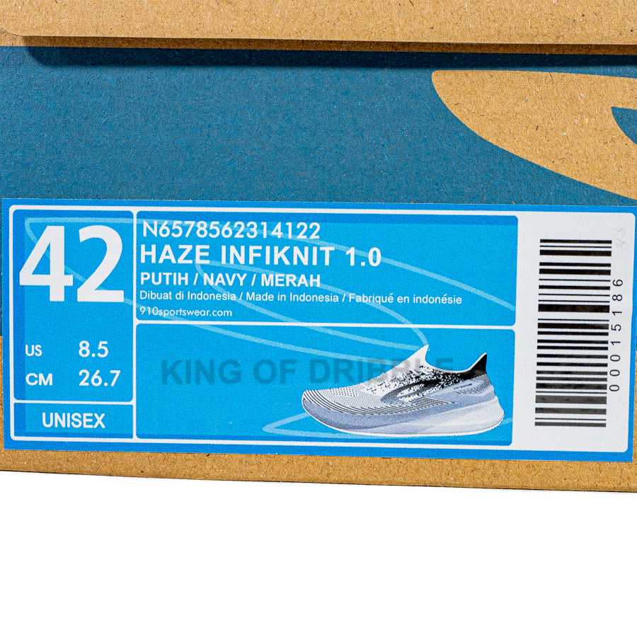 KING OF DRIBBLE Sepatu Running/Lari 910 Nineten Haze Infiknit 1.0 N6578562314122 Original
