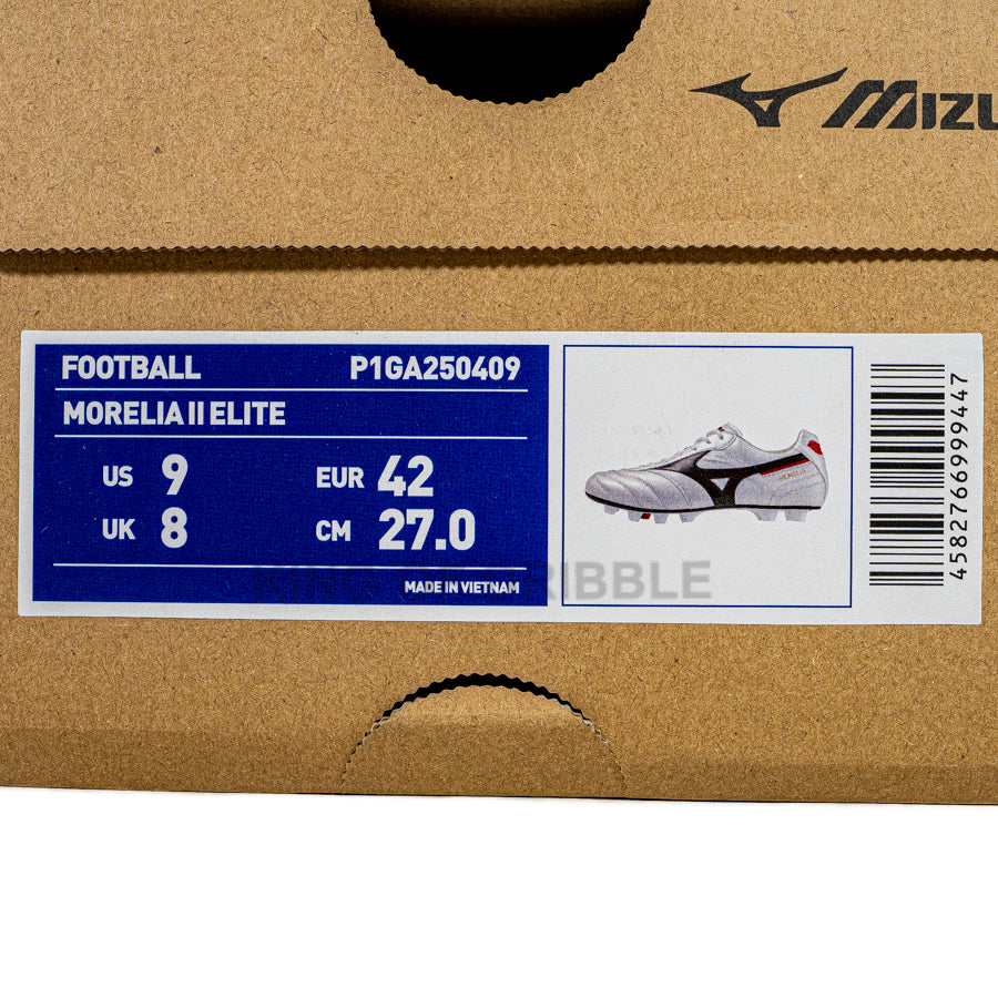 KING OF DRIBBLE Sepatu Bola Mizuno Morelia II Elite P1GA250409 Original
