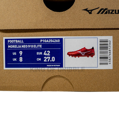 KING OF DRIBBLE Sepatu Bola Mizuno Morelia Neo IV B Elite P1GA254260 Original