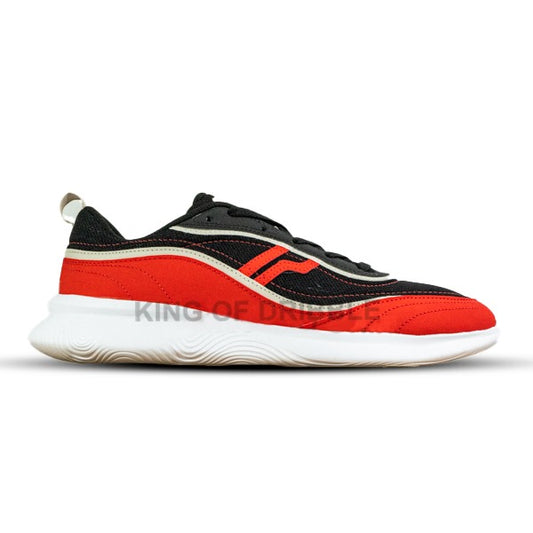 Sepatu Casual Piero Arc Wave St Black Red White P21007 Original BNIB