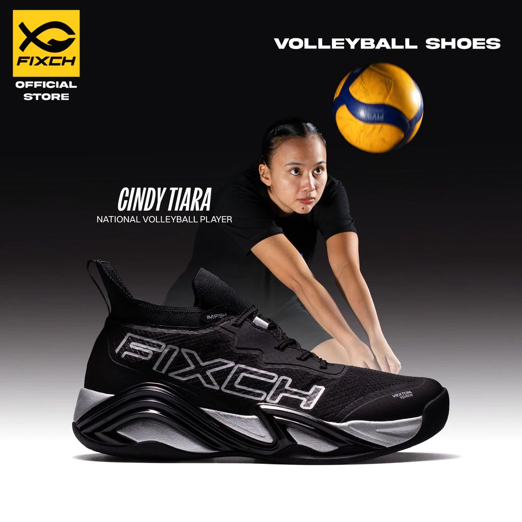 KING OF DRIBBLE Sepatu Voli Fixch Impish Titans 1FVL362A004 Original