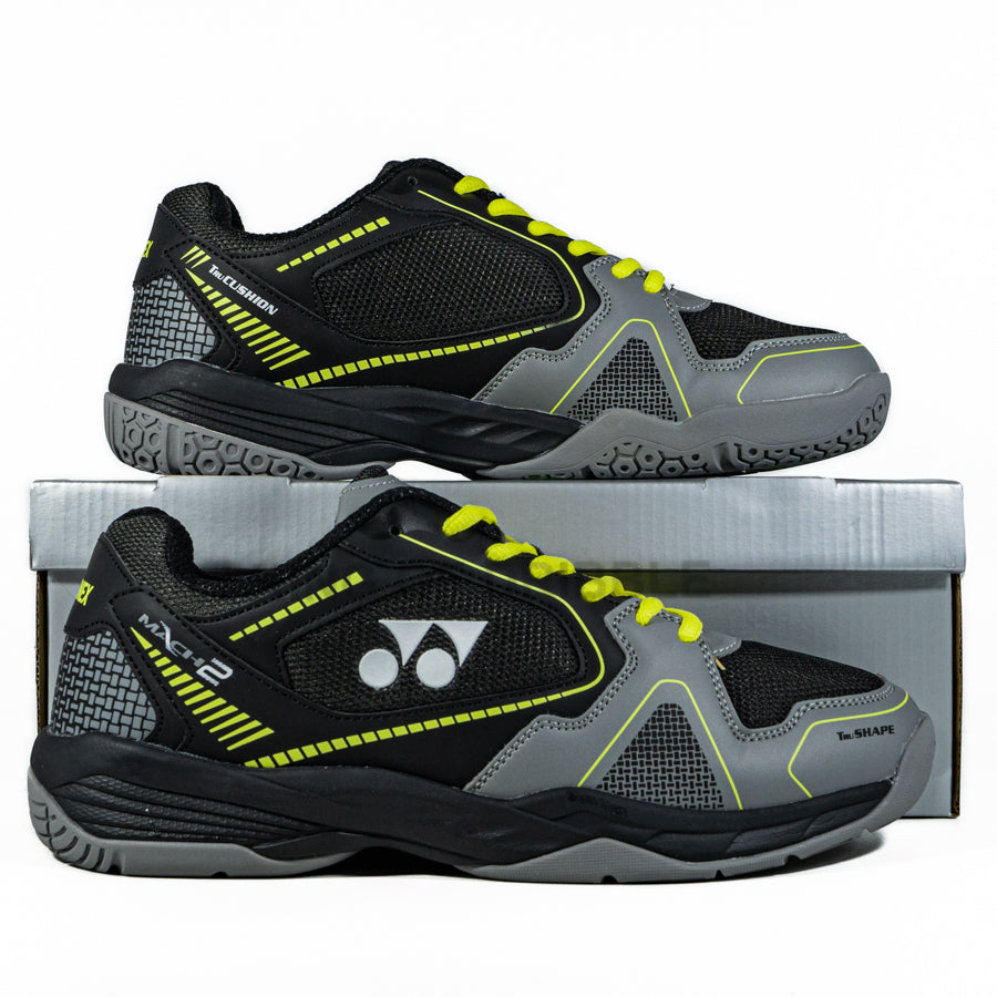 Sepatu Badminton/Bulu Tangkis Yonex Mach 2 MACH-2-GYBK Original BNIB