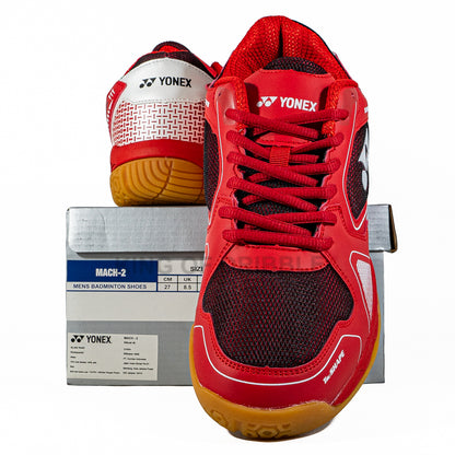 Sepatu Badminton/Bulu Tangkis Yonex Mach 2 MACH-2-RDWH Original BNIB