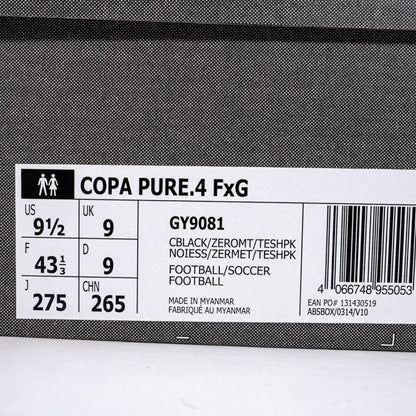 Sepatu Bola Adidas Copa Pure .4 FxG Core Black GY9081 Original BNIB