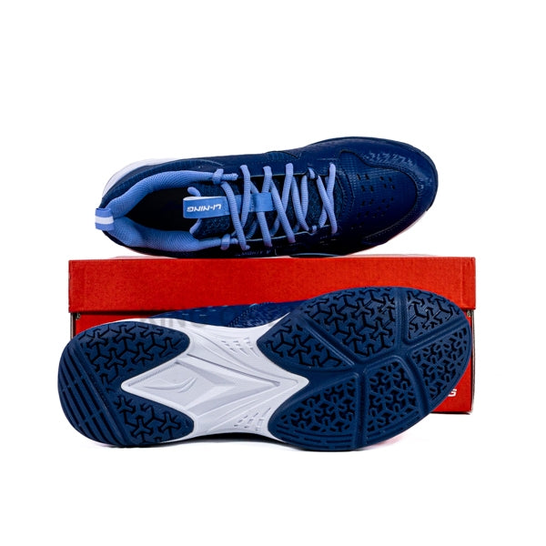 KING OF DRIBBLE Sepatu Badminton/Bulu Tangkis Li-Ning Almighty V AYTT001-1 Original