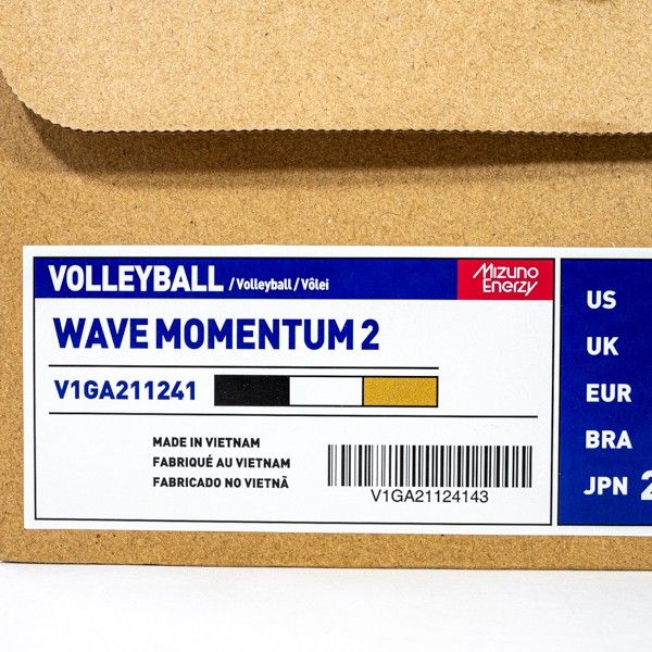 KING OF DRIBBLE Sepatu Volley Mizuno Wave Momentum 2 V1GA211241 Original