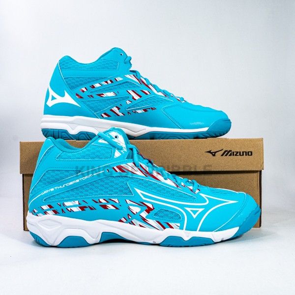 Sepatu Volley Mizuno Wave Thunderstorm MID V1GA222659 Original BNIB